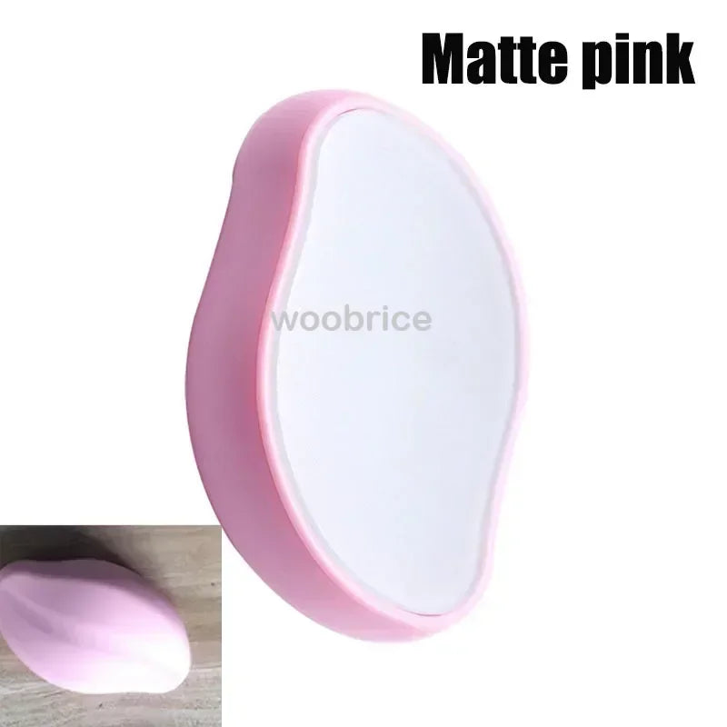 Eraser Depilator Leg Hair Crystal Epilator Hair Physical Hair Removal Eraser Glass Remover Painless Epilator Cleaning Reusable Zpaxo pink