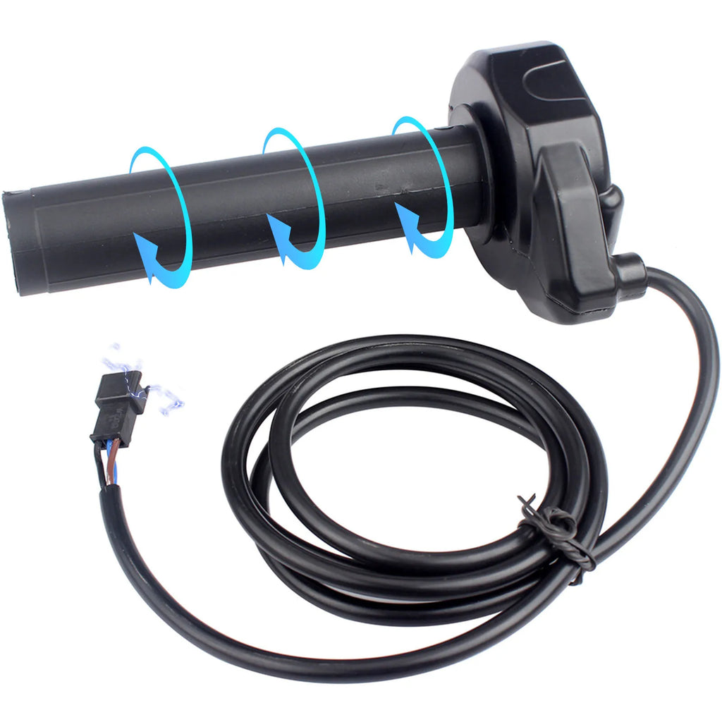 Motorcycle Throttle Grip Handlebar Accelerated Handle Throttle For Ridstar Q20 Electric Dirt Bike Parts Full Twist Throttle Grip Zpaxo