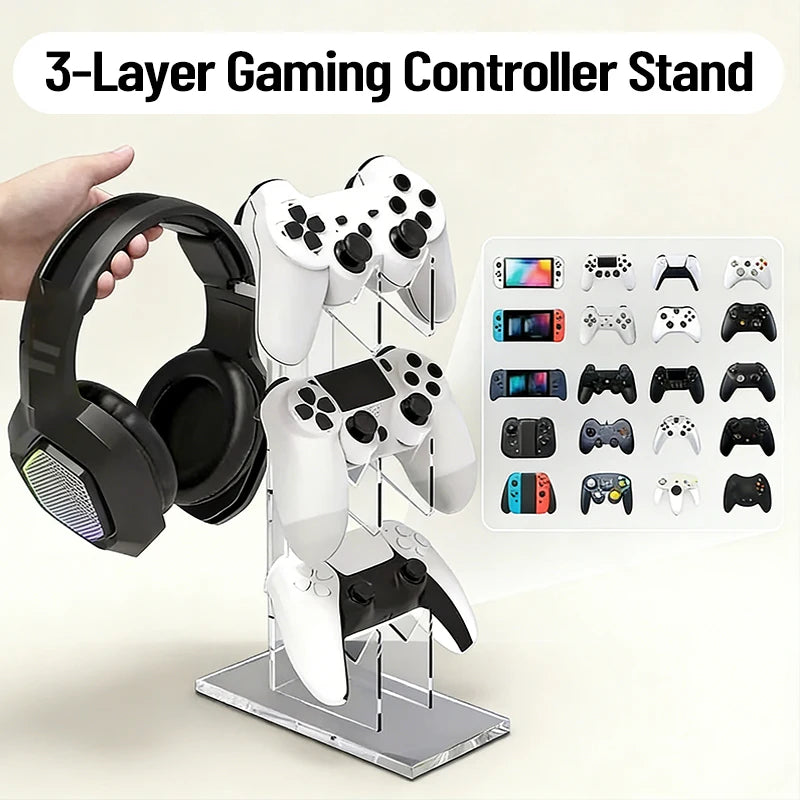 Gamepad Headphone Display Stand Playstation 5 4 PS5 PS4 PS3 Dualsense