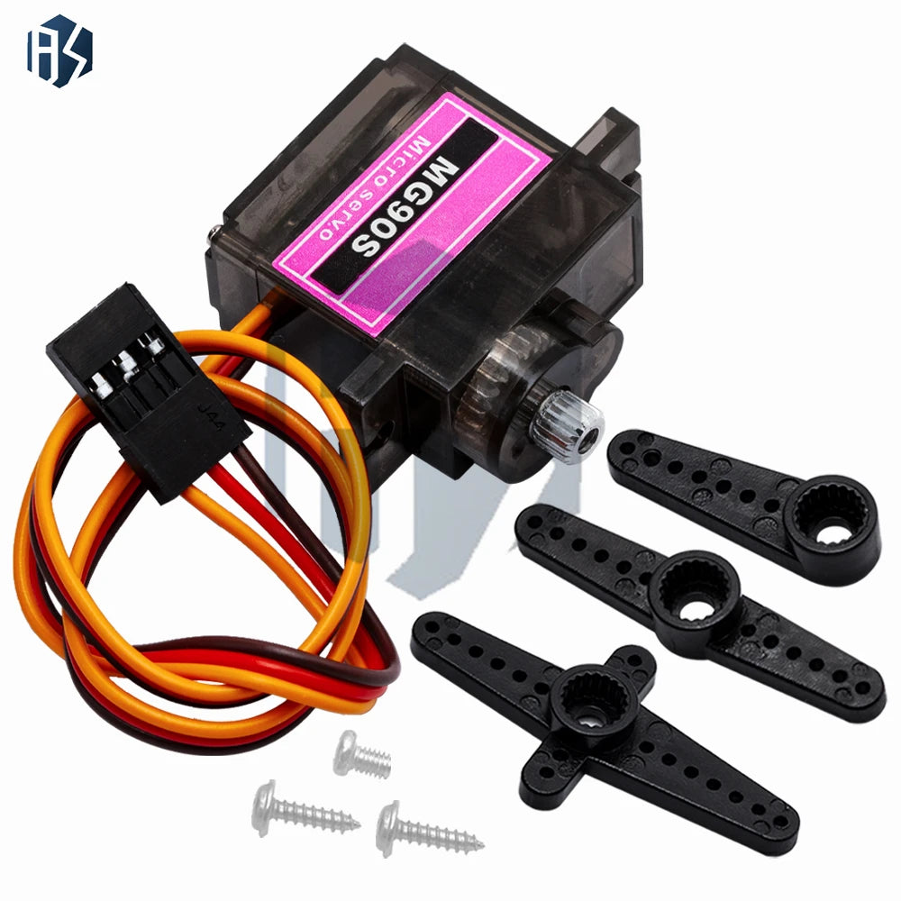 1-5 PCS BAISHUN MG90S 9g Digital Servo – for RC Helicopter/Plane/Boat/Car (In Stock) Zpaxo