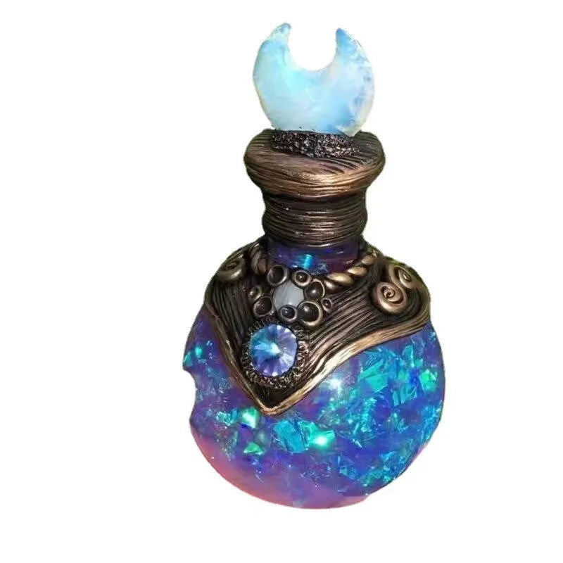 New Creative Magic Potion Bottles Desktop Decoration Ornaments Home Courtyard Resin Crafts Decoration Ornaments Birthday Gifts Zpaxo
