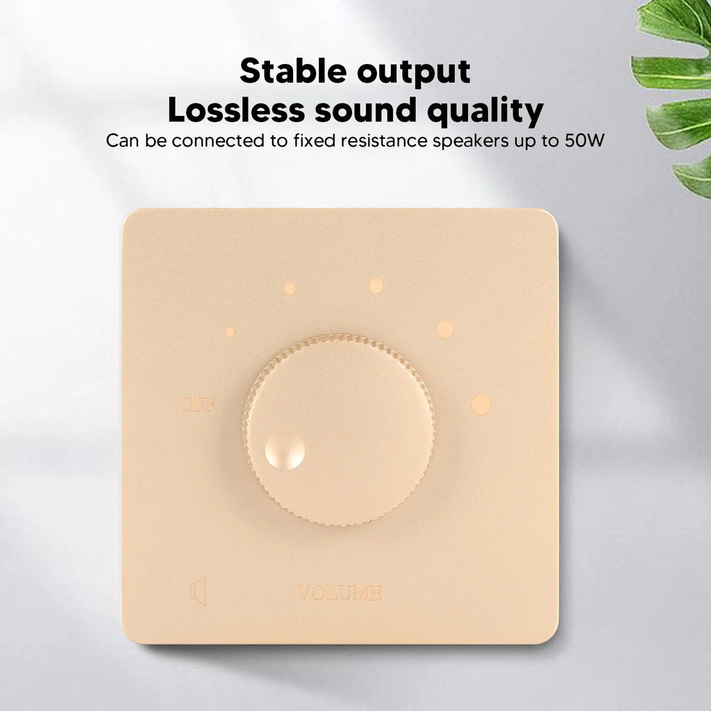50 Volume Control 50W Professional Safety 5 Gears Tuning Knob