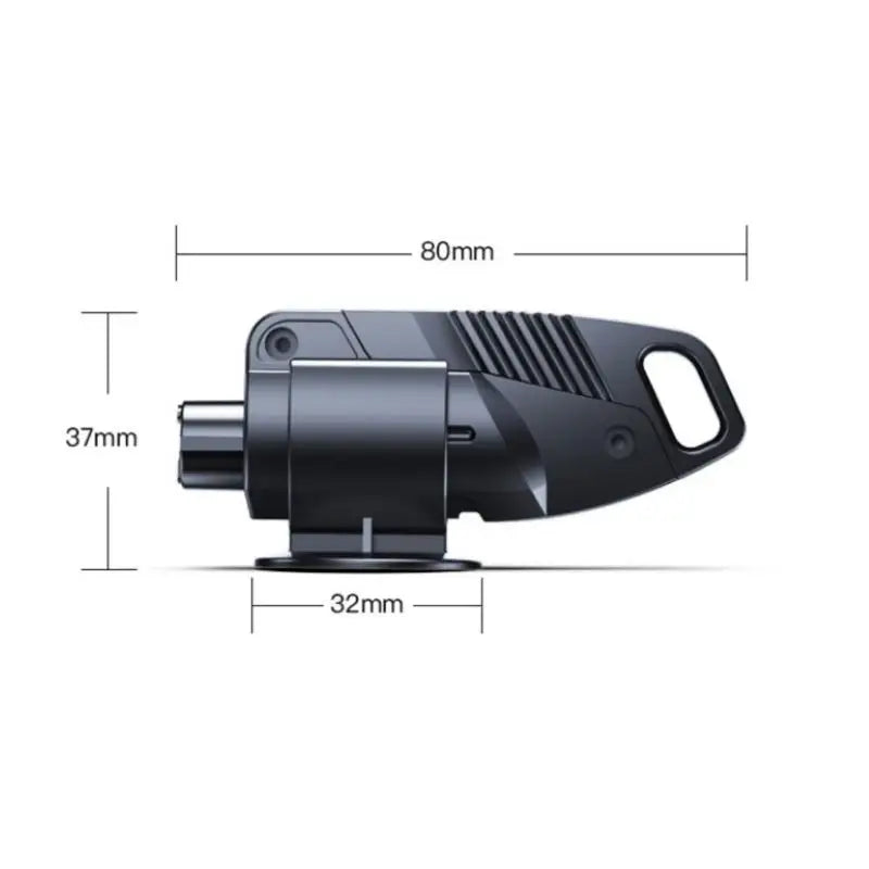 2-in-1 Car Emergency Glass Breaker & Seatbelt Cutter Keychain