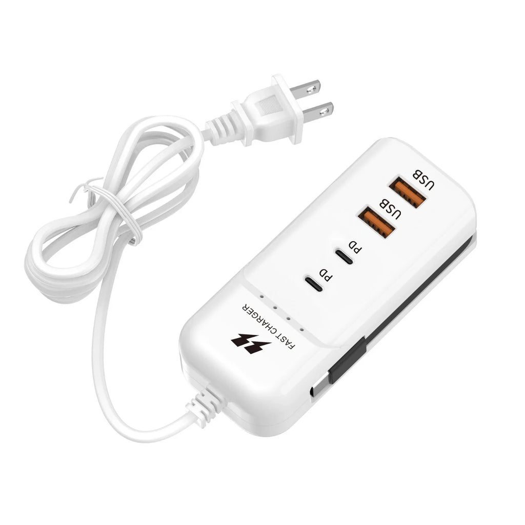 USB Charger PD Type C Fast Charge Quick Wall Chargers Multiport USB Hub Adapter Mobile Phone EU/US Plug USB Type C Quick Charger Zpaxo US Plug