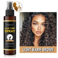 Glueless Lace Melting Spray Holding Wig Strong Hold Dyed Care Glue Zpaxo LIGHT WARM BROWN