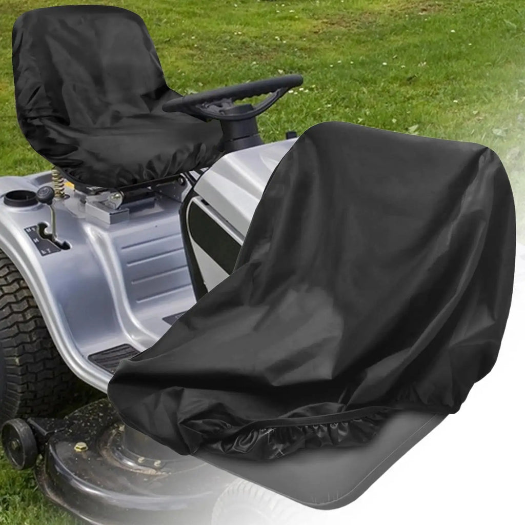 Tractor Seat Cover Rainproof Riding Lawn Mower Seat Covering Full Coverage Tractor Part Outdoor Protection for Yard Garden Field Zpaxo