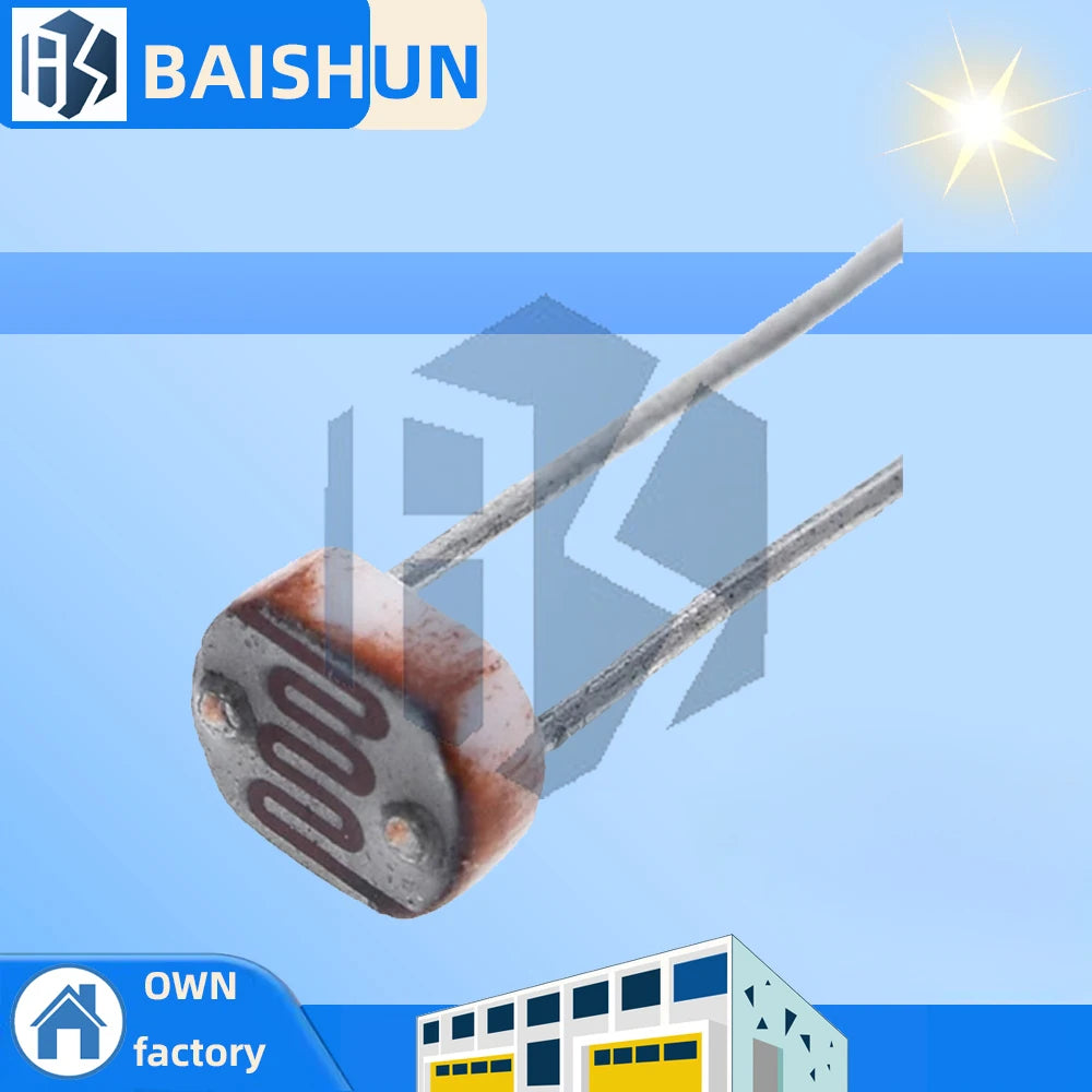 GL5528 LDR Photoresistors 5506-5549 Series Photosensitive Light Zpaxo