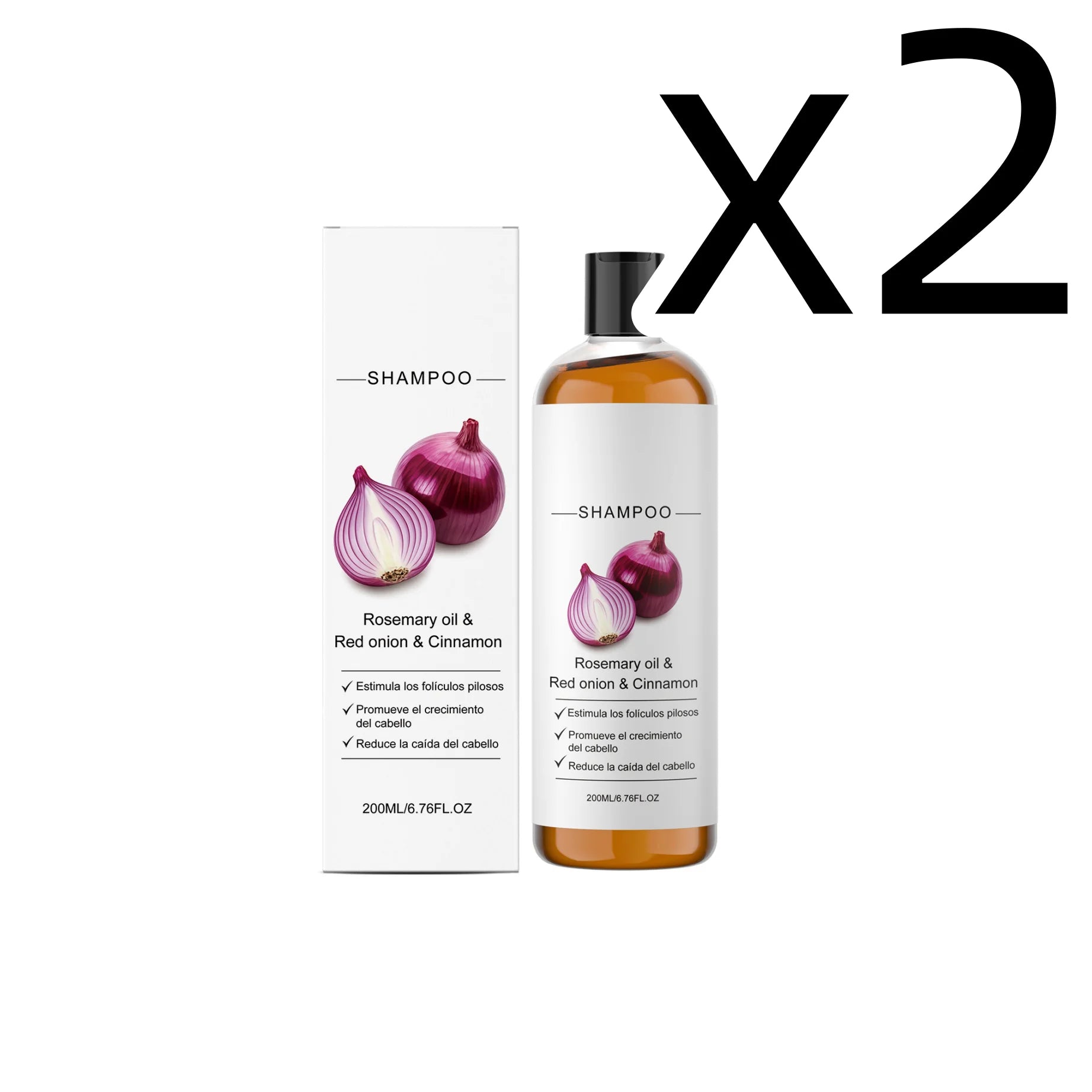Onion Cassia Shampoo – Strengthen Hair & Repair Damage 200ml Hair Care Shampoo Zpaxo 200ml Boxed X 2PCS