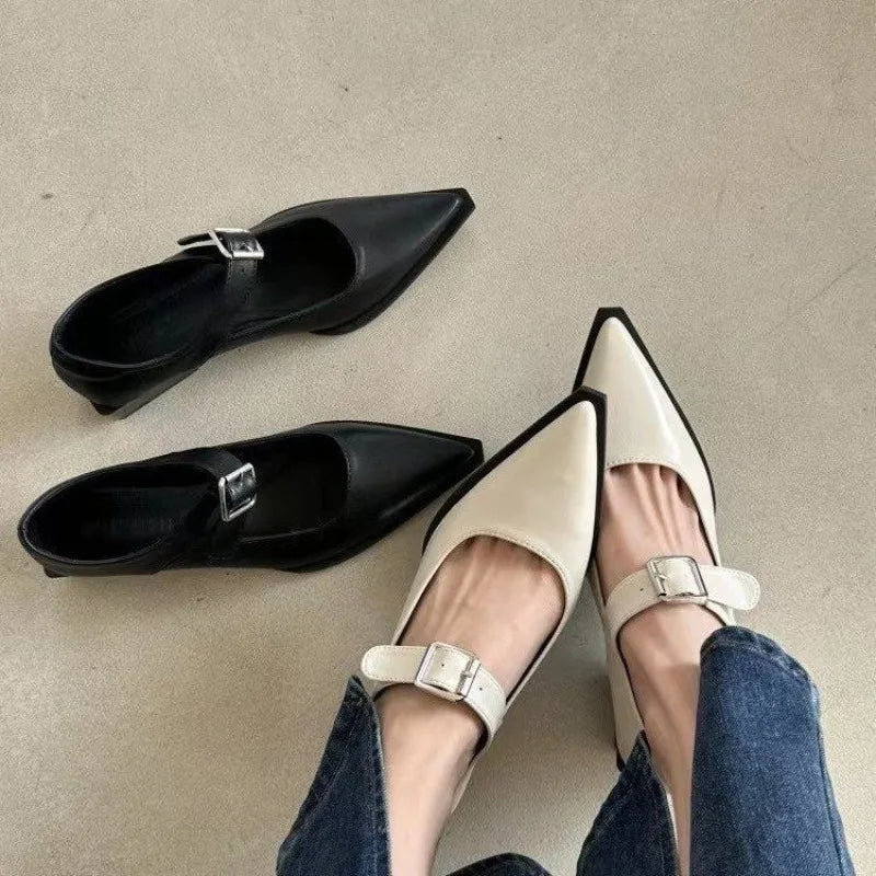 Summer Fashion Sexy Banquet Wear-resistant Comfortable Pointed Toe