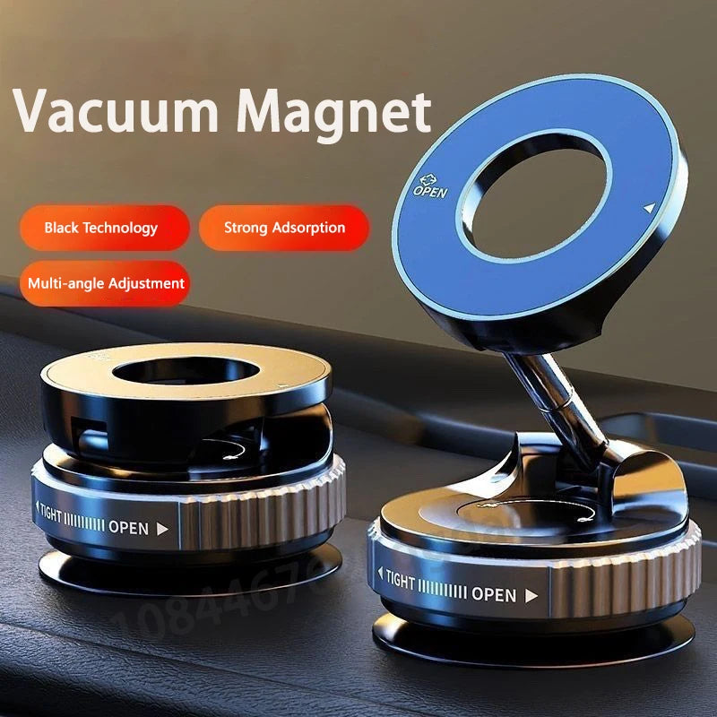 Strong Magnetic Phone Holder Foldable Design 360 Adjustable Vacuum