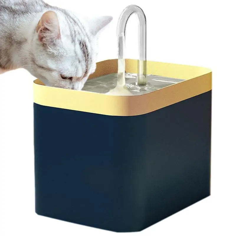 Cat Water Fountain Auto Filter USB Electric Mute Cat Drinker Bowl 1.5L Recirculate Filtring Drinker For Cats Pet Water Dispenser Zpaxo