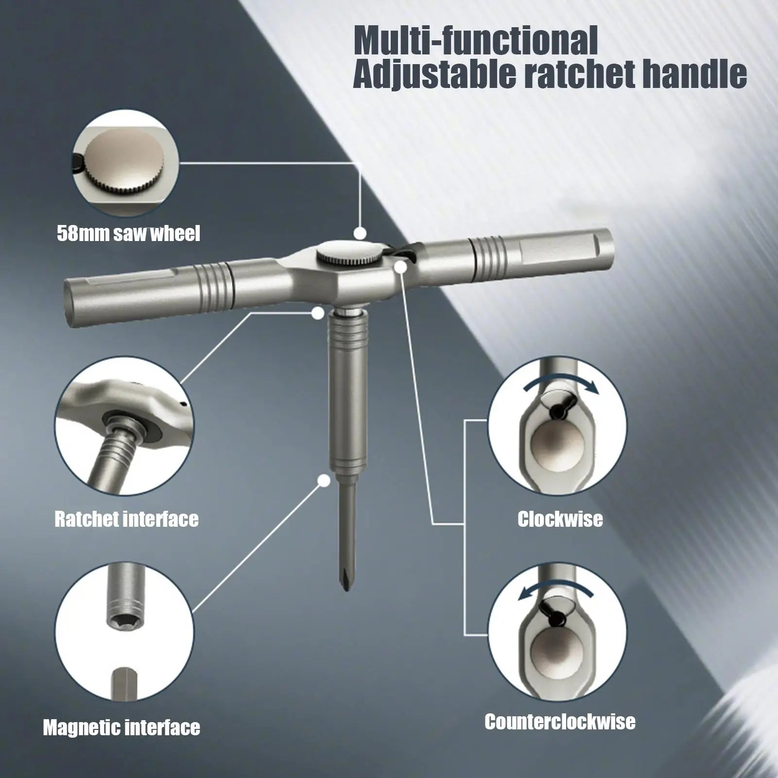 Ratchet Screwdriver Set 24-in-1 Magnetic Hex Wrench Maintenance Tool Electrician Screwdriver Set For Automotive Home Garage Zpaxo