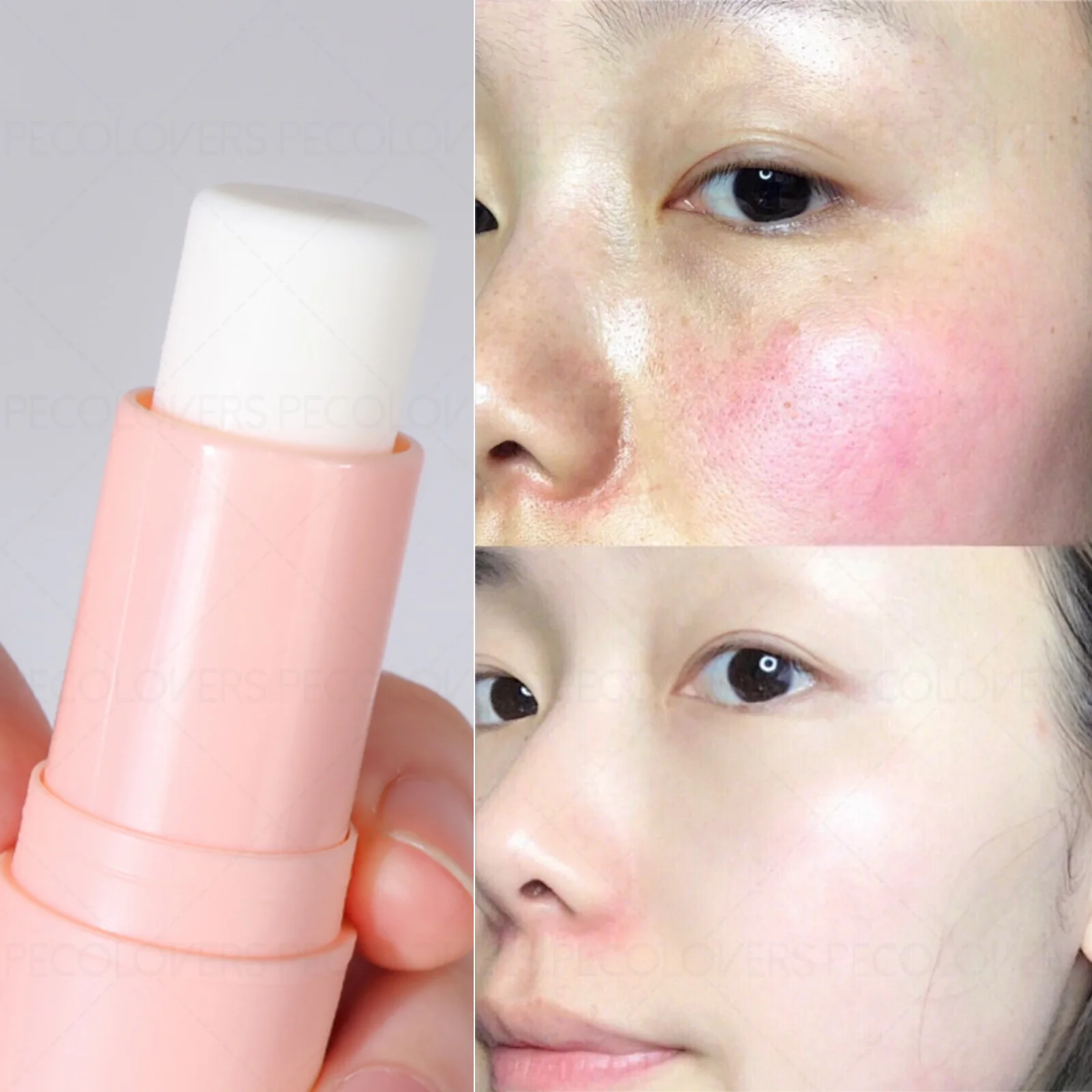 1PC Poreless Makeup Primer Stick-non-greasy, Hides Pores, Dark Circles, Blemishes, Glow, Moisturizes, Gentle, for Daily Makeup Zpaxo
