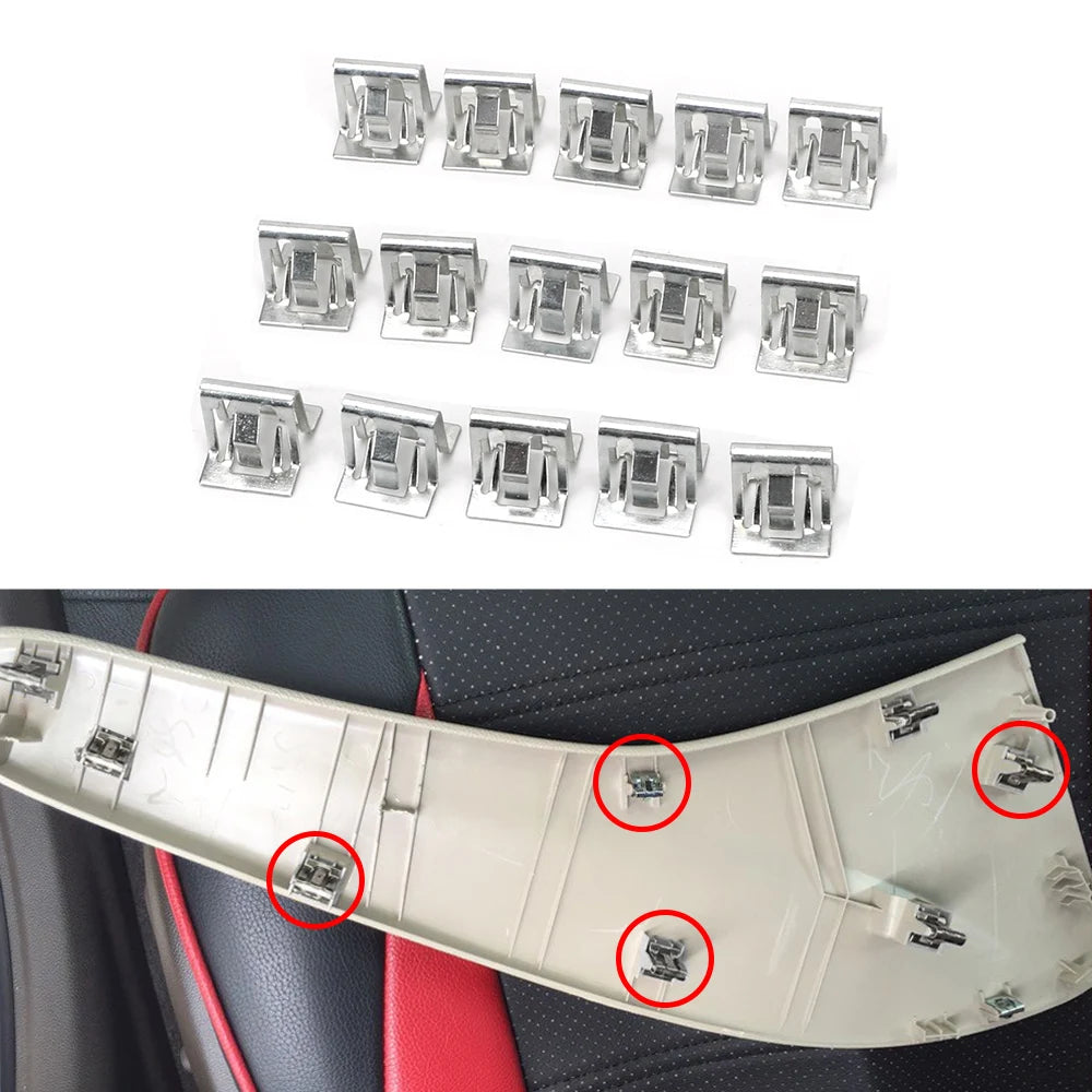 Universal Car Fasteners Interior Trim Plate Fixed Iron Clip Buckle