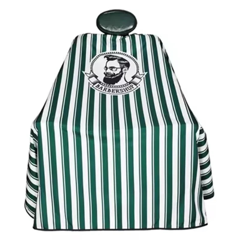 2026 Hot Sale！Hairdressing Coth Pattern Cutting Hair Waterproof Cloth Salon Barber Cape Professional Hair Stylist Retro Aprons Zpaxo