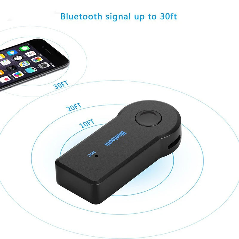 1 Wireless Bluetooth 5 0 Receiver Jack AUX Car Music Audio A2DP Zpaxo