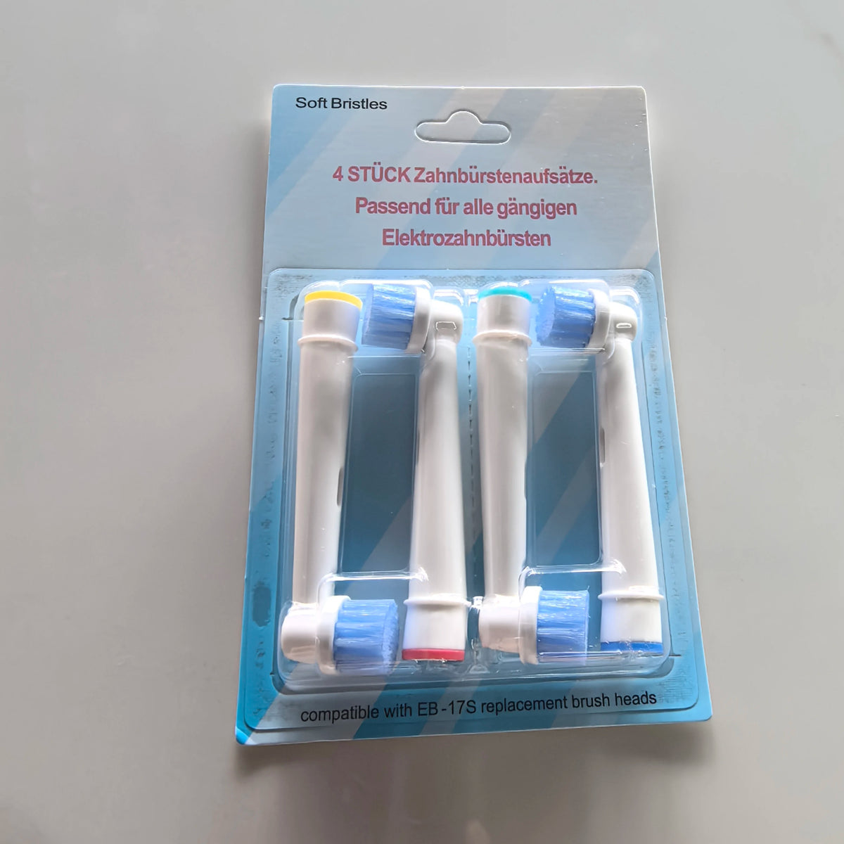 12types Toothbrush Heads Replacement For Oral B PRO Models 600 650 670 2000 2500 2900 3000 3500 3900 Soft Bristles Health Care Zpaxo EB17S-4PCS
