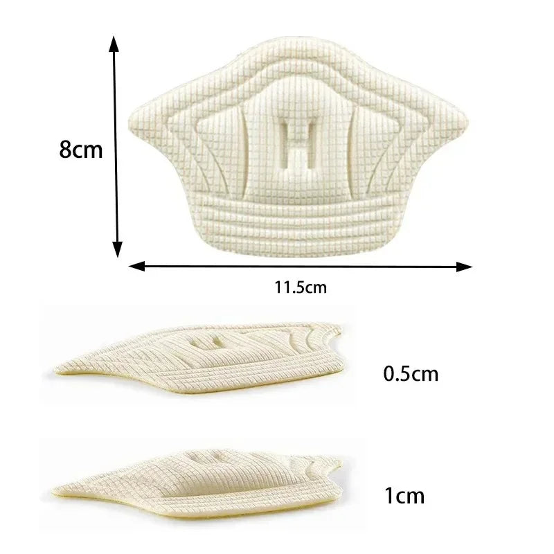 EVA Foam Heel Pads & Insoles – Adjustable Sport Shoe Protectors