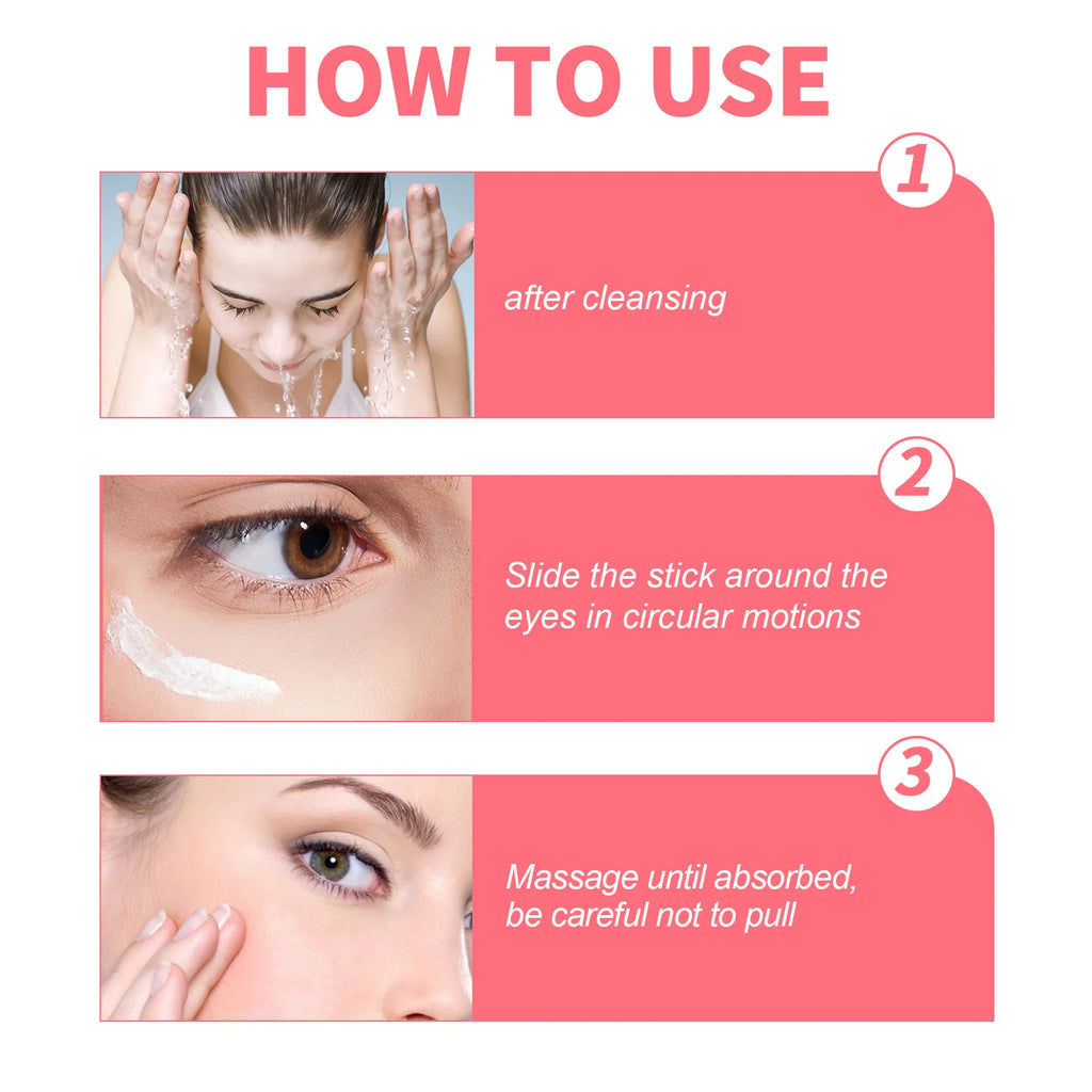 Retinol Eye Cream Stick – Dark Circles & Wrinkle Remover Eye Cream Stick Zpaxo