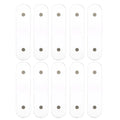 Acrylic False Nail Tips Display Stand Clear Design Magnetic Holder Zpaxo black