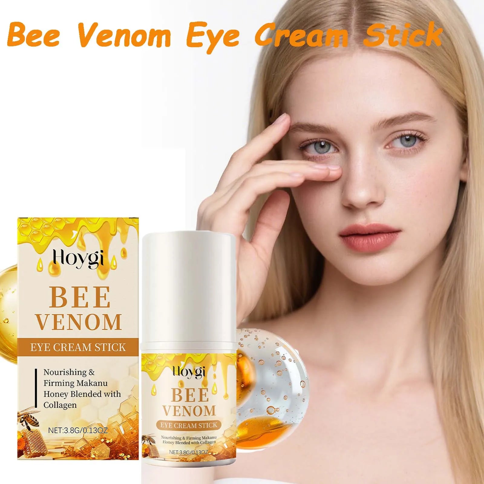 Hoygi Bee Venom Firming Eye Cream Stick – Dark Circles & Bags Eye Cream Stick Zpaxo