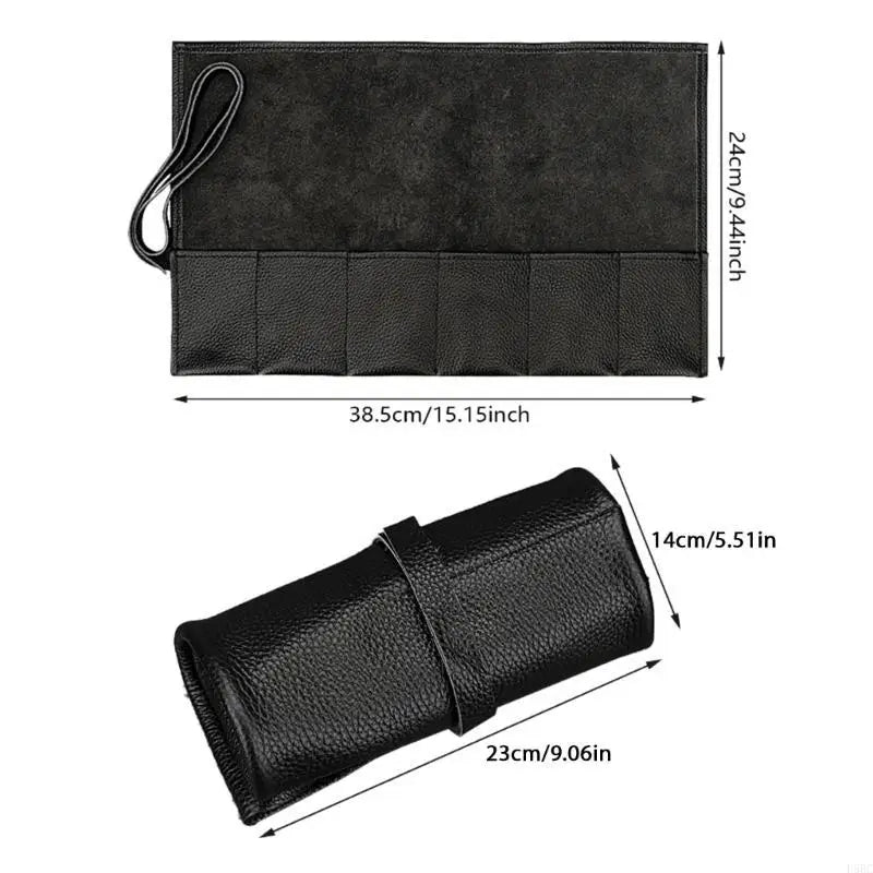 Leather Watch Roll Watches Case Storage Mechanical Timepieces
