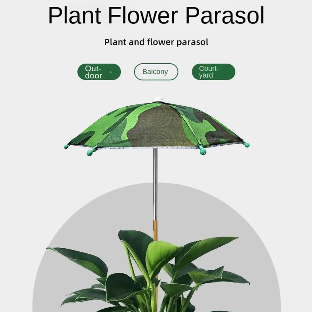 Umbrella For Plants Outdoor Flowers Outdoor Shade Parasol Outside Flowerpot Umbrella For Gardeners Patio Porch Backyard Deck Zpaxo
