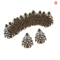 Wholesale Filigree Crafts Hollow Embellishments Findings Jewelry Zpaxo D