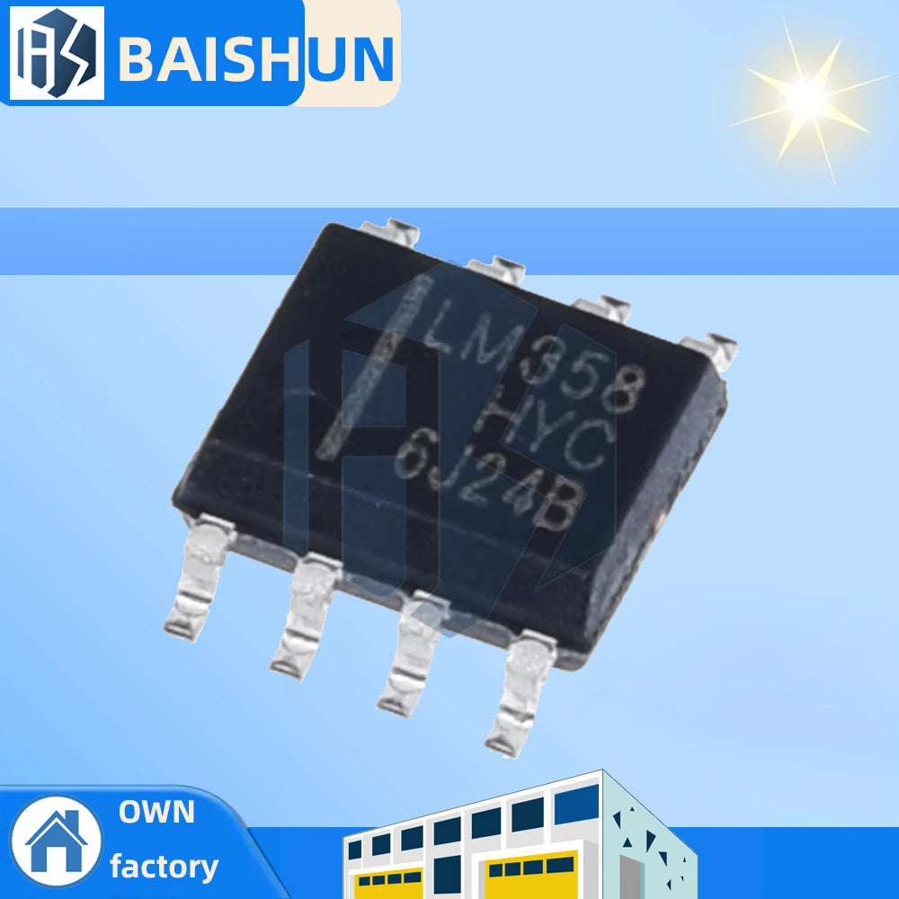 LM358DR SOP8 LM358 SOP LM358DT SOP-8 SMD LM358DR2G IC Zpaxo Default Title