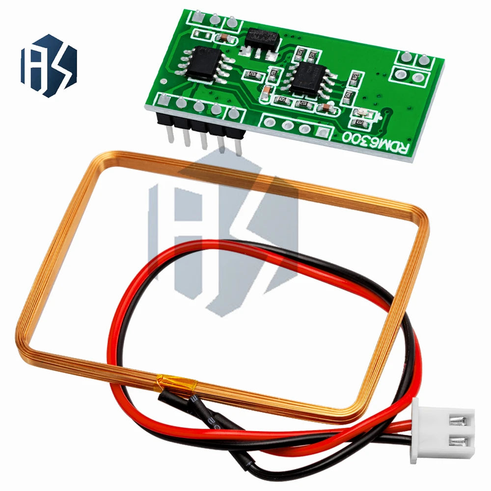 125Khz RFID Reader Module RDM6300 UART Output Access Control System Zpaxo