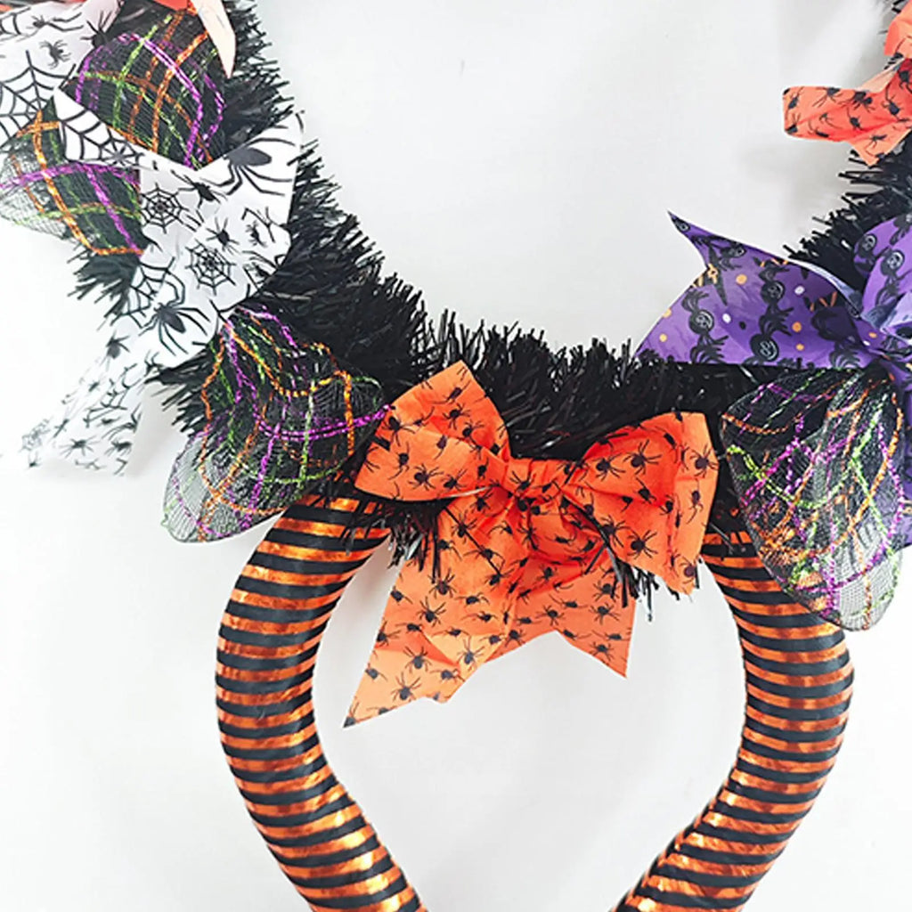 Halloween Wreath Porch Holiday Accent Sign Decorations Home Apartment