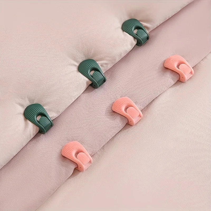 5pcs Bed Sheet Clips-Dual-Direction Adjustable Non-Slip Transparent Nylon Bedding Clips,Suitable for Hospitals,Homes,Hotels,Spas Zpaxo
