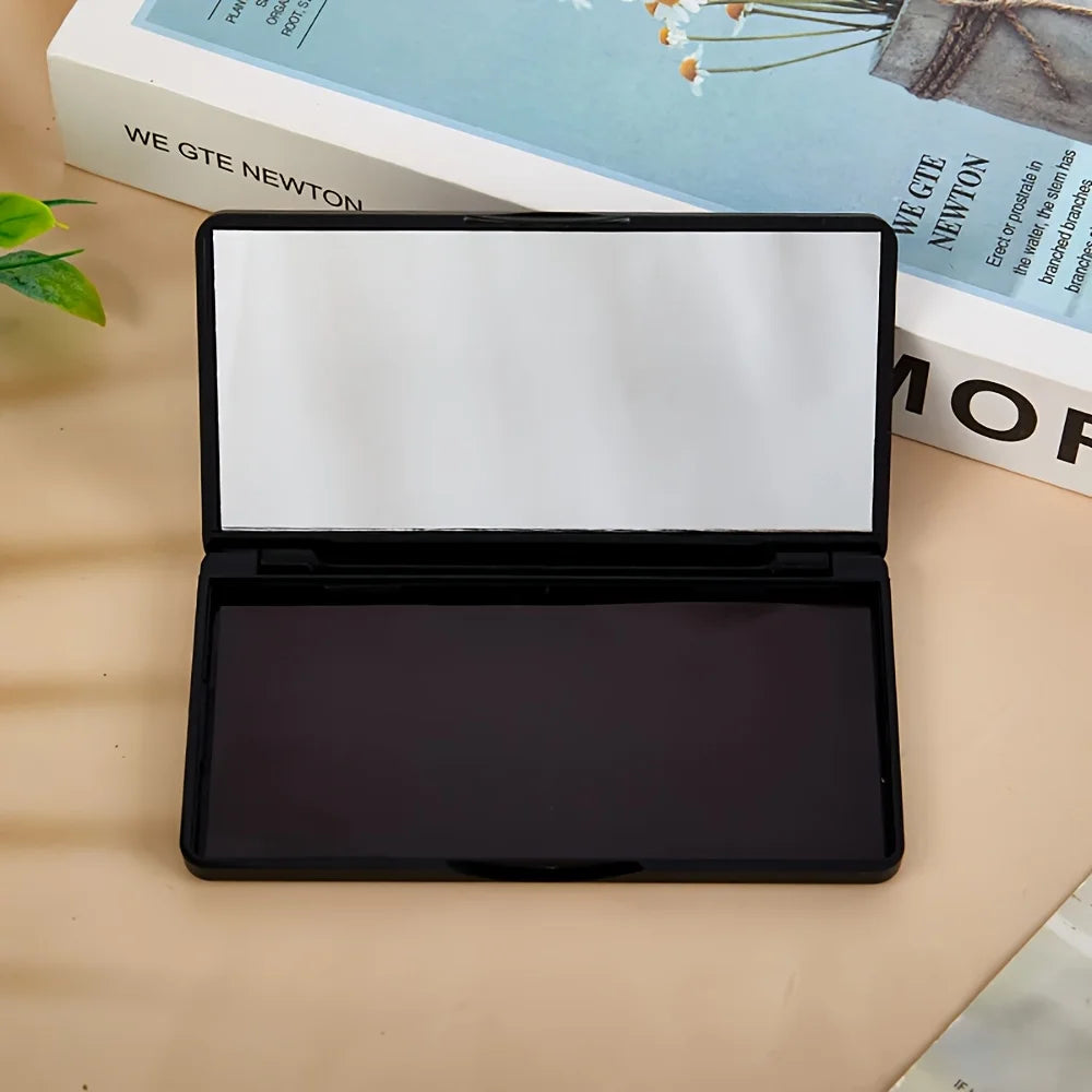 Professional Empty Magnetic Palette Holder Box Mirror Eyeshadow Zpaxo