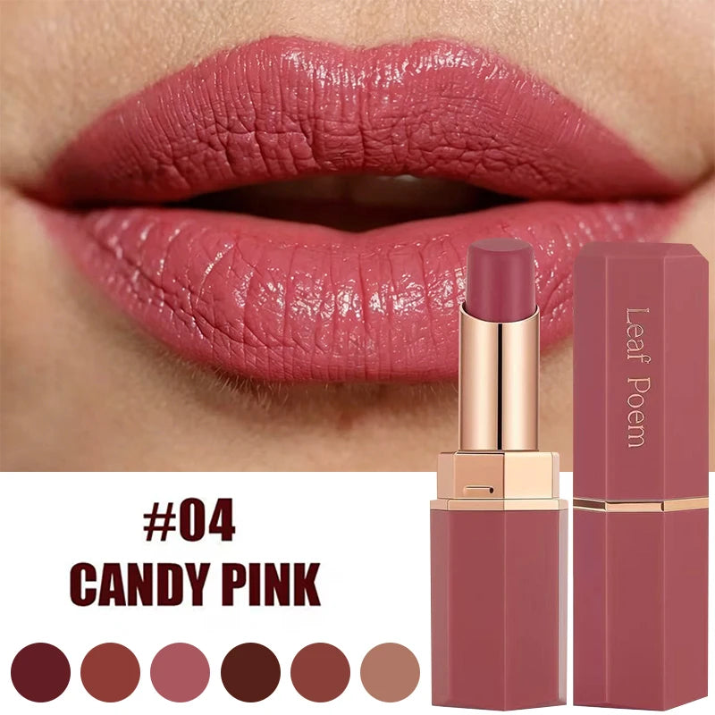 Matte Velvet Moisturizing Lipstick Silky Texture Lasting Easy To Apply Lip Sticks Sexy Red Solid Lip Gloss Makeup Gift for Women Zpaxo