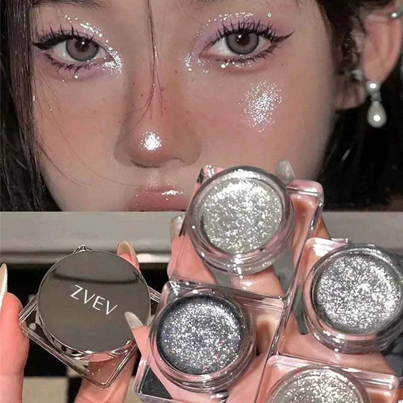 Diamond Glitter Eyeshadow Brighten Eyes Make Up Waterproof Shimmer Zpaxo