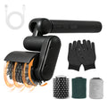 Electric Grill Brush Rechargeable 180° Rotatable Brush Head BBQ Cleaning Brush for Grill, Baking Tray, Tile & Glass Surfaces Zpaxo black