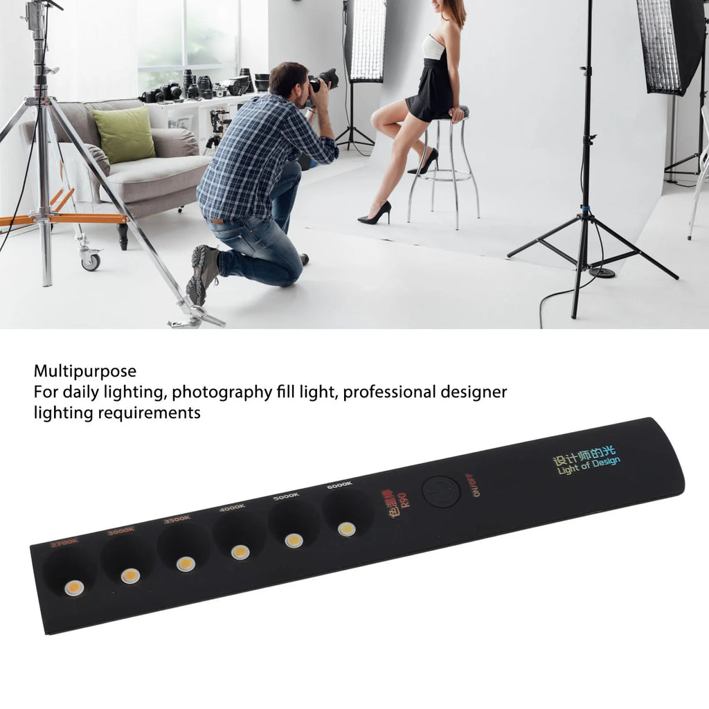 Portable Temperature Lamp Stick Photography Light Wand Rechargeable