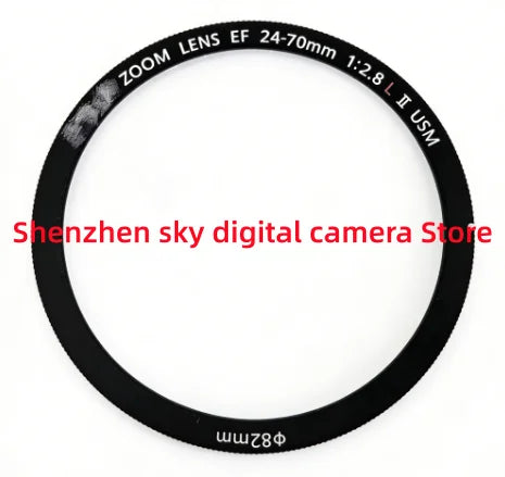 Front Lens Retaining Ring Decorative Seal Canon 24- F2 II USM