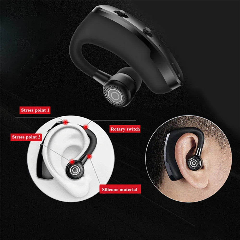 V9 TWS Headphones Bluetooth 5 Earphones Wireless Headstes Hifi Stereo
