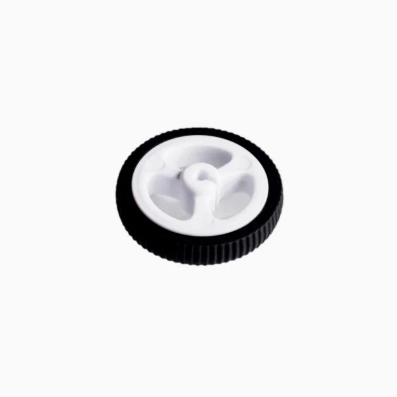 ZJ327 3PI MiniQ Car N20 Motor Rubber Wheel Diameter 34mm Code Wheel 34 * 7 Zpaxo white