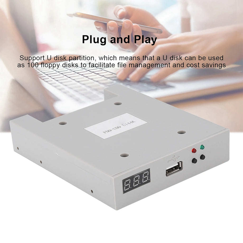 FDD UDD U144K 1 44MB USB SSD Floppy Drive Emulator Industrial