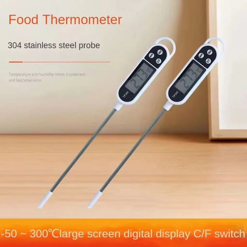 Stainless Steel Probe Type Household Food Thermometer Pen Type Milk Temperature Cooking Food Thermometer Zpaxo