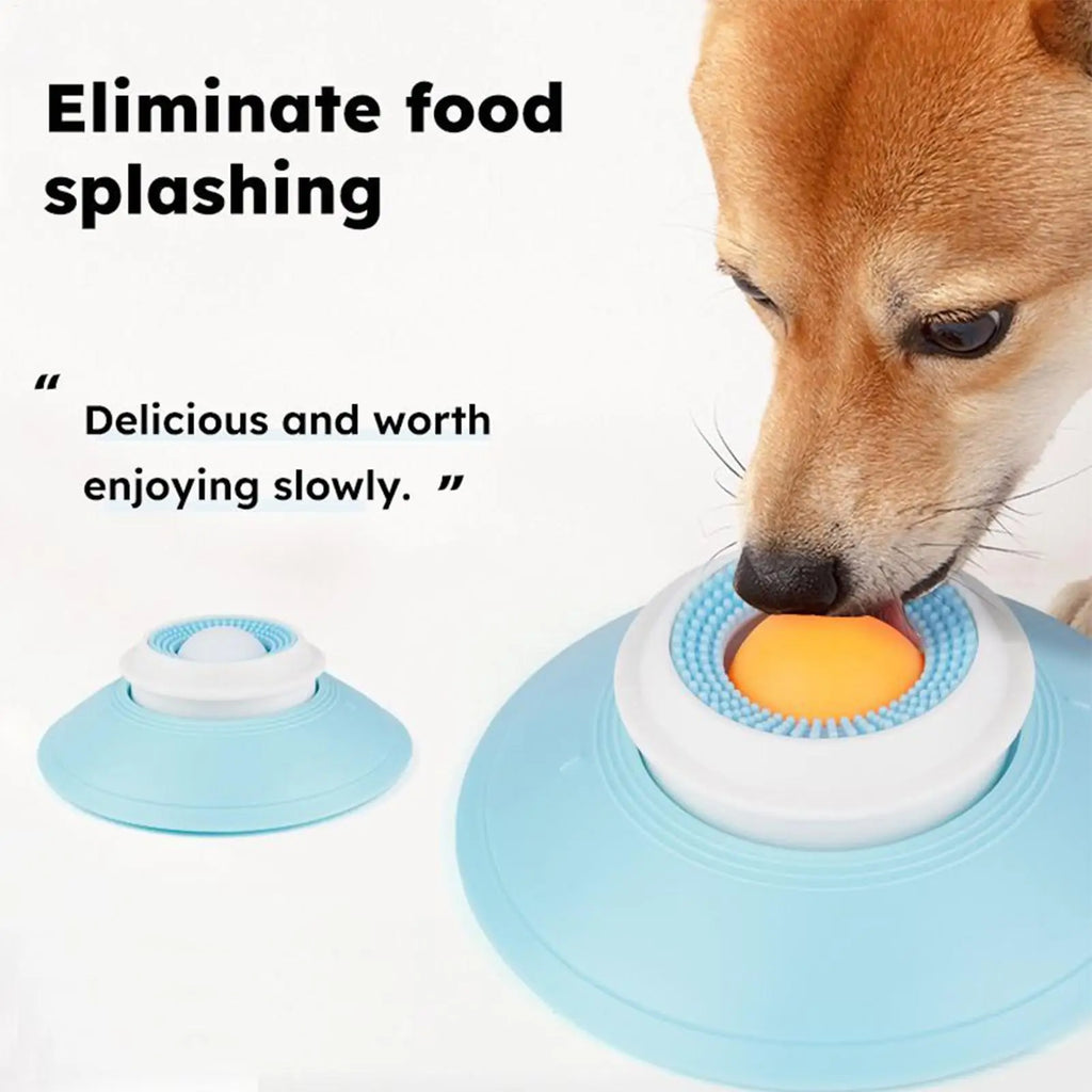 Dog Licking Mat Suction Cups Non Slip Slow Feeder Enrichment Toy