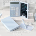 Handwritten Calculator LCD Screen Calculator with Notepad 12 Big Buttons Portable Calculator for Business School Home Work Space Zpaxo Default Title