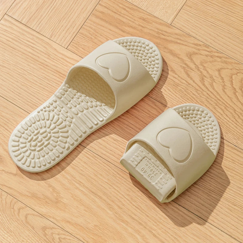 Portable Slippers Indoor Use EVA Lightweight Foldable Travel Hotel Zpaxo Khaki 1 39-40