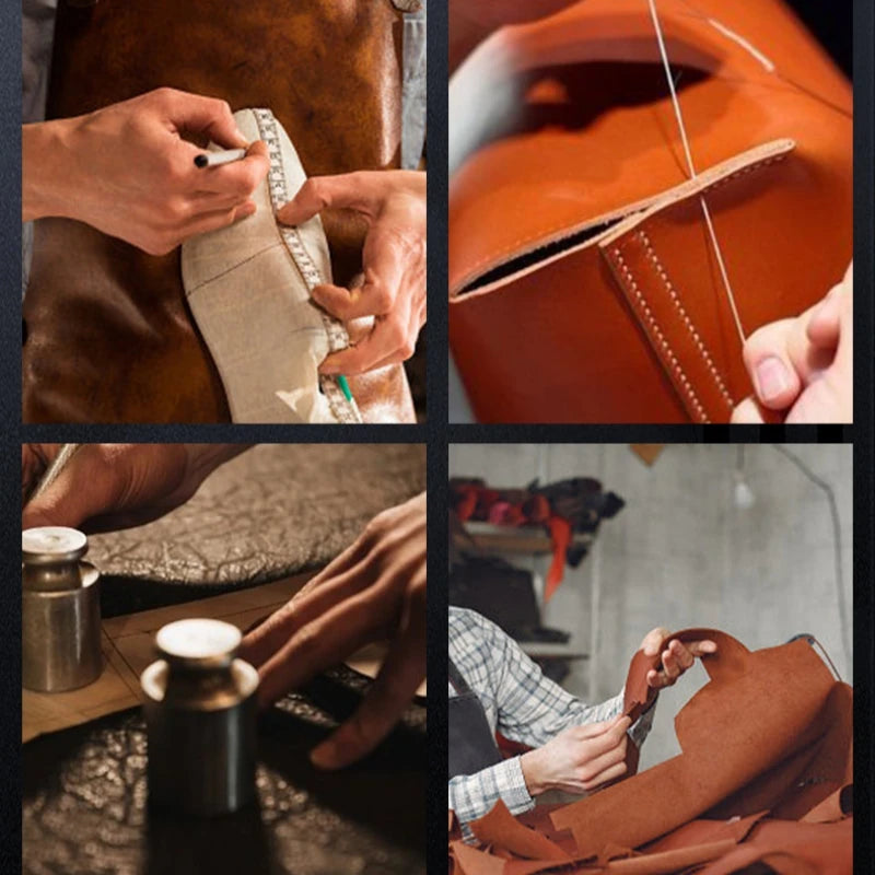 Upholstery Repair Sewing Kit Heavy Duty Sewing Kit Leather Working Tools with Awl Tools,Hand Stitching Needles,Thread Zpaxo