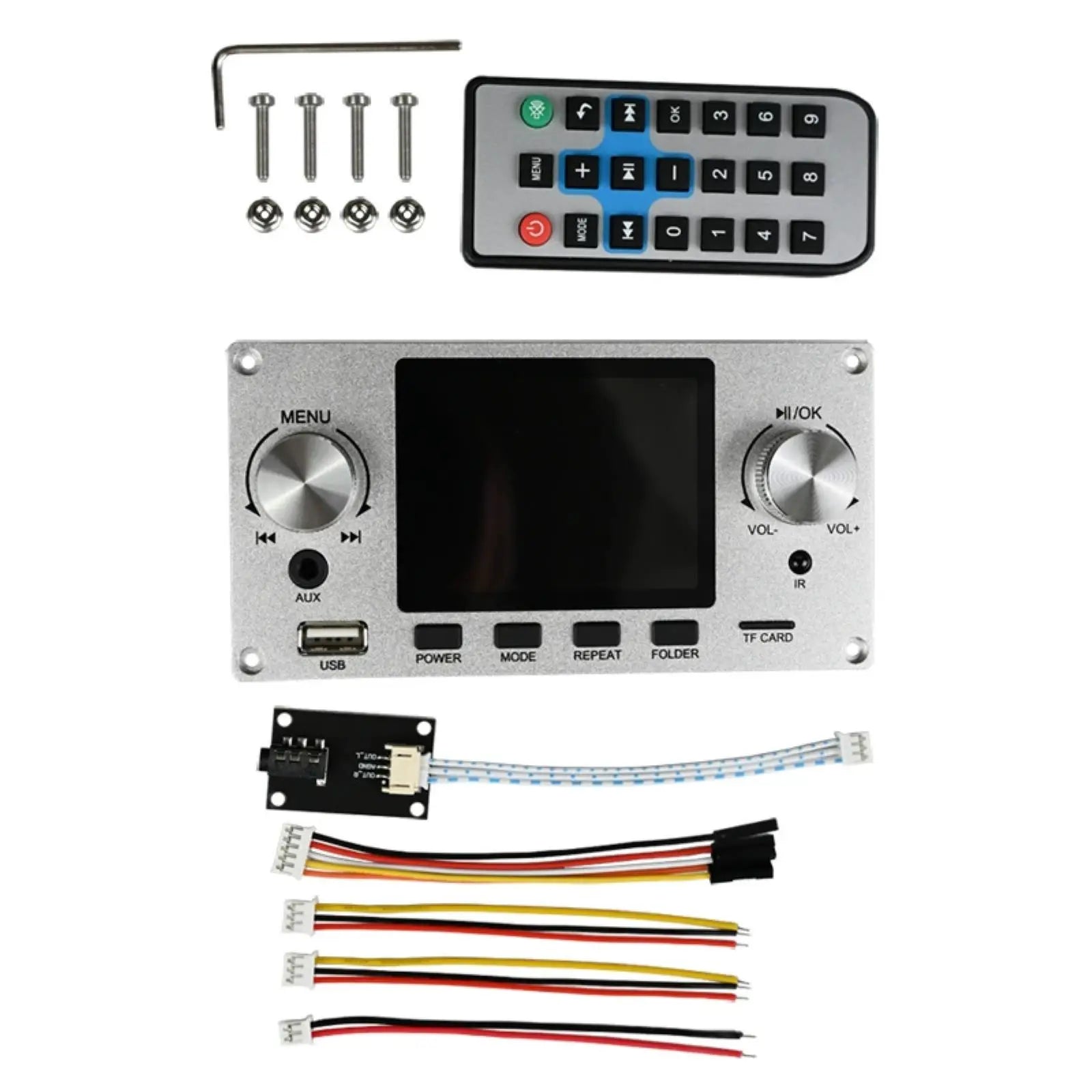 2 8-inch TFT Screen Lossless Audio Decoding Board Module Support I2S