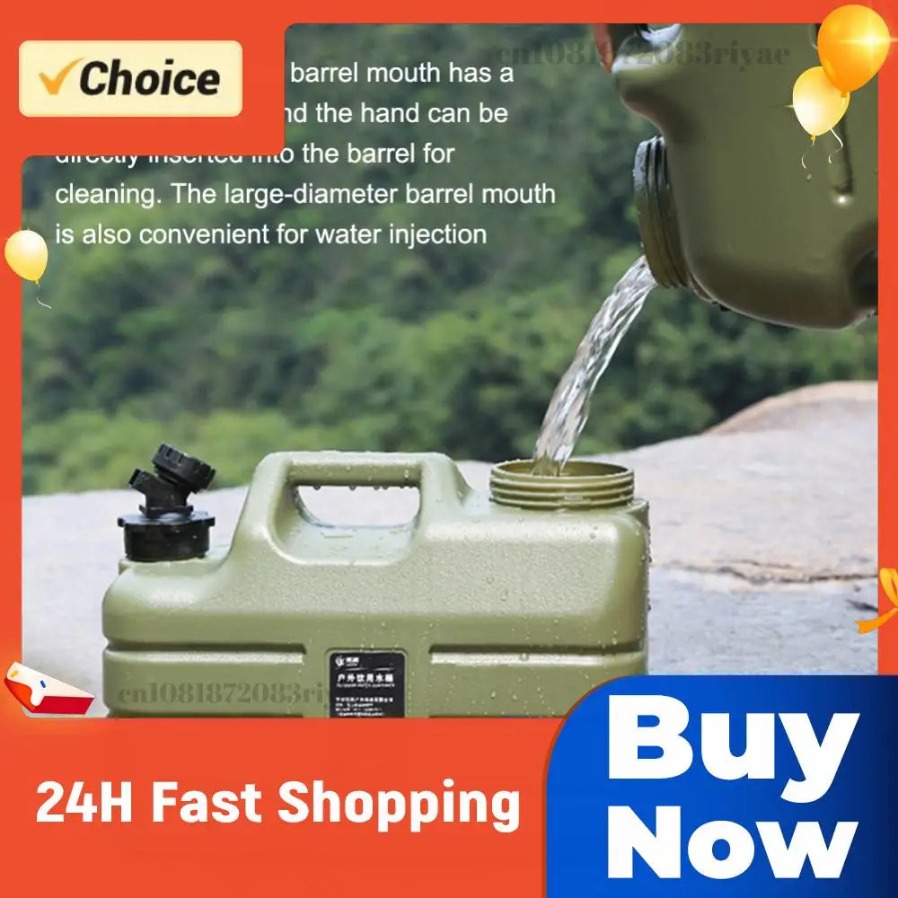 Outdoor Water Bin Large Capacity Portable Camp Bag Detachable Faucet