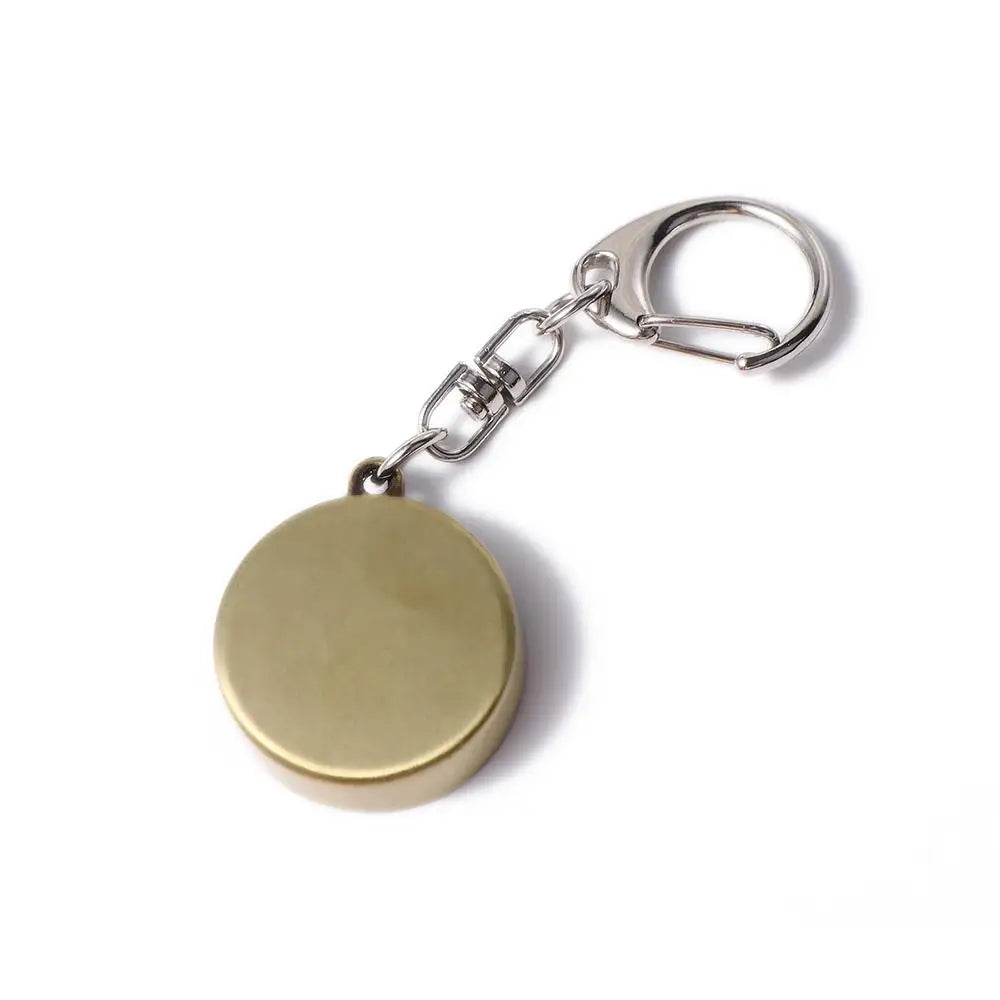 Quality Trekking Portable Keychain Travel Gift Zinc Alloy Vintage Pendant Pocket Compass Camping Compass Mini Compass Key Ring Zpaxo