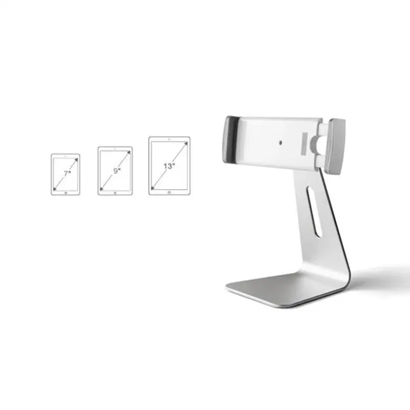 652F Desktop Tablet Stand Bracket Anti-slip Pads Hands Holder Mount Zpaxo